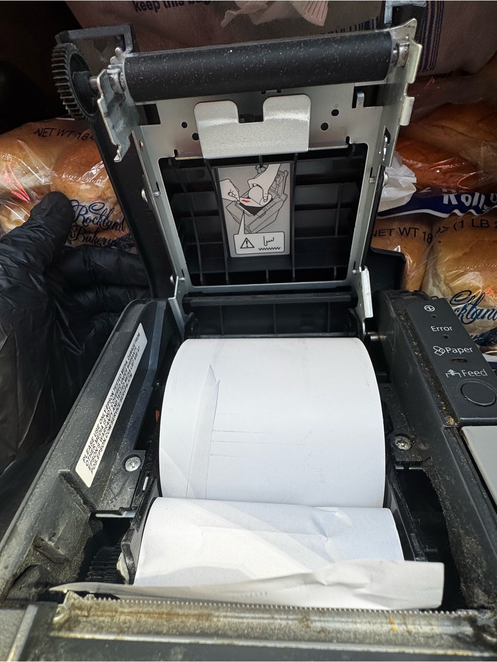 Thermal Receipt Printer - Black - Unbranded